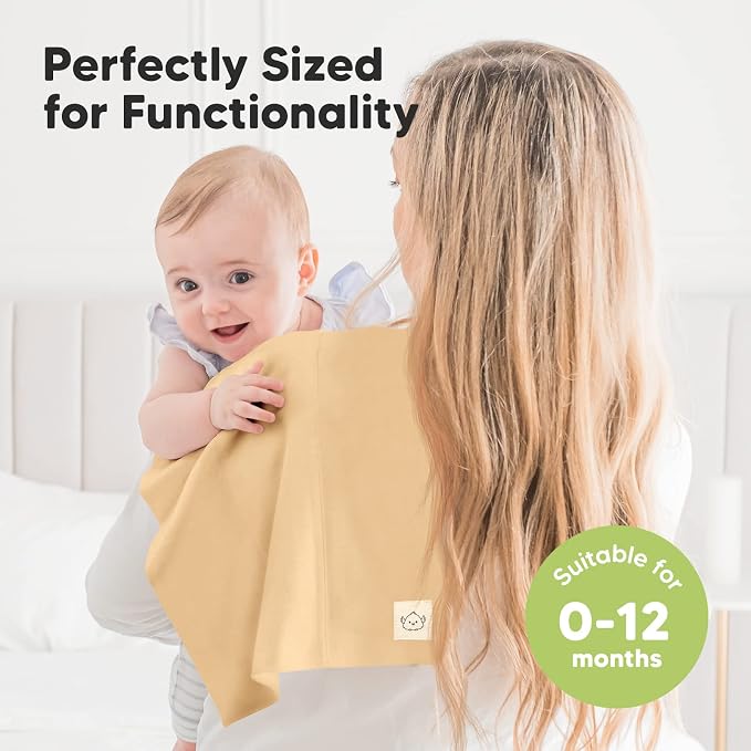 Organic Burp Cloths Baby Boy, Girl - Image 4
