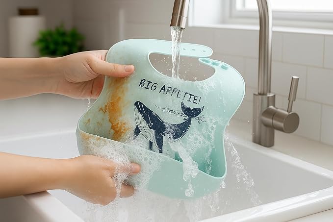 Animal Silicone Bibs for Babies - Image 8