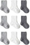 Toddler Socks Unisex Baby Baby Crew Cotton Cuff Socks by SHARELYSHEEP