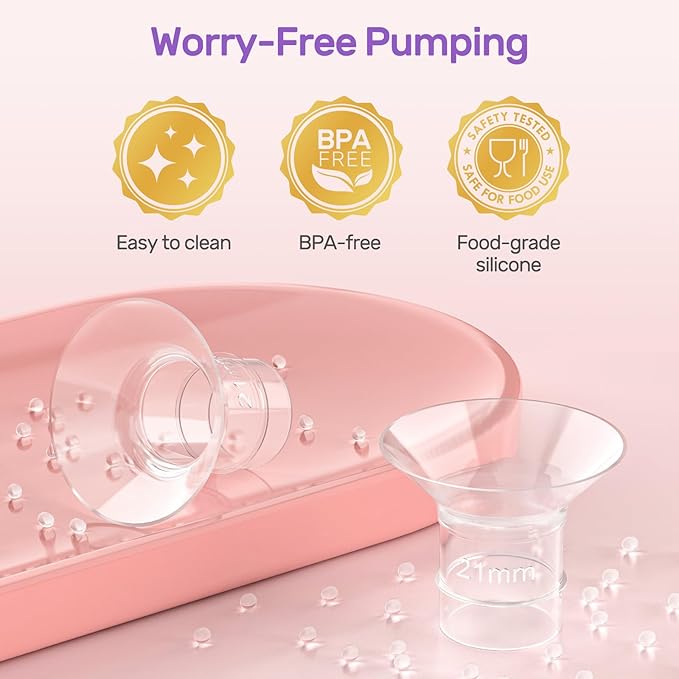 Nuliie 12PCS Silicone Flanges Insert Replacement Kit, Flange Sizing Kit - Image 3