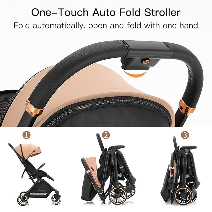 Gravity Folding Baby Stroller - Image 6