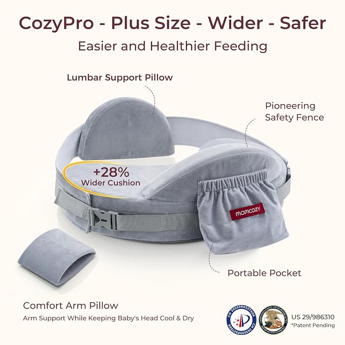 Momcozy CozyPro Nursing Pillow - Image 3