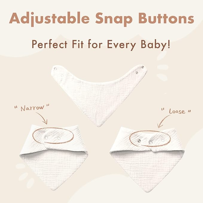 Baby Bibs 8-Pack - Image 2