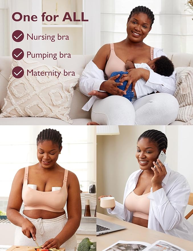 Momcozy Pumping and Nursing Bra - Image 3