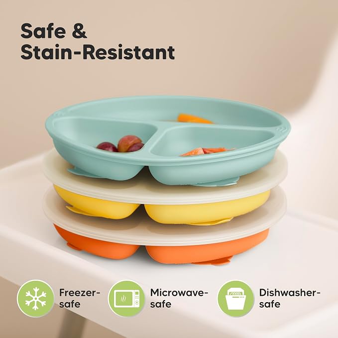 KeaBabies Suction Plates with Lids - Image 5