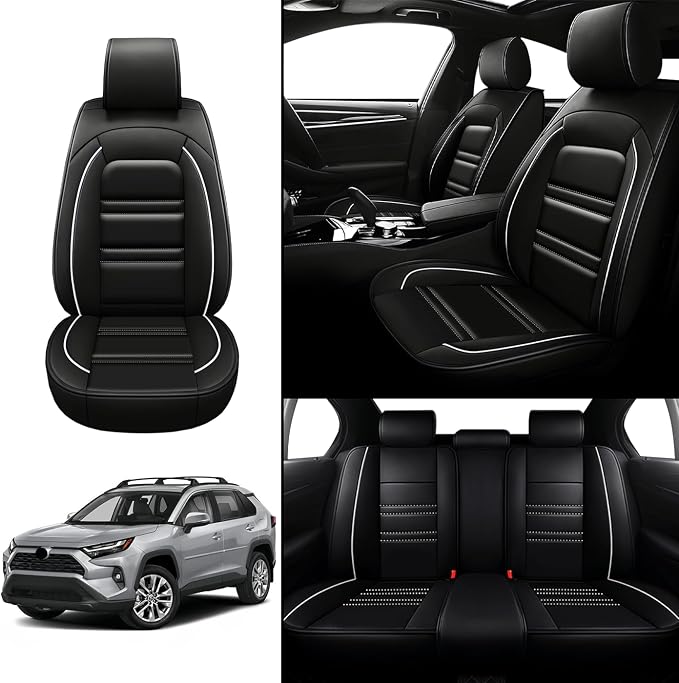 Seat Covers for Toyota Tacoma 2007-2025 | 5-Seats Leather Seat Covers - Image 2