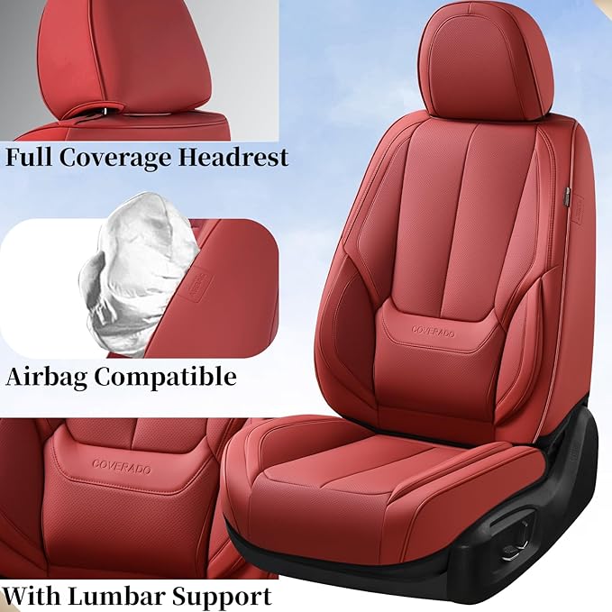 Coverado Car Seat Covers Full Set, Seat Covers - Image 5