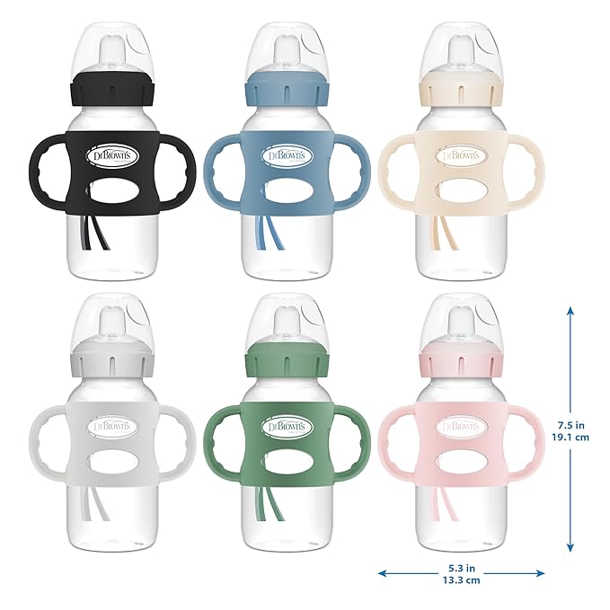 Dr. Brown's Milestones Wide-Neck Sippy Spout Bottle - Image 9