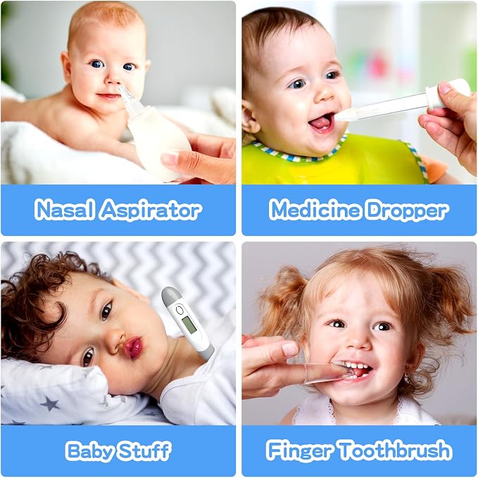 Baby Grooming Kit for Boys Girls Safety Newborn Nursery Essentials Grooming Set - Image 4