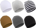 DRESHOW BQUBO 6 Pack Baby Hats for Boys Girls Unisex Baby Hat Soft Knit Cap by DRESHOW