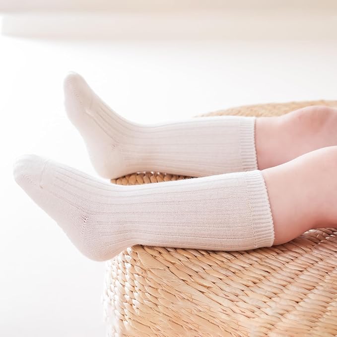 Zumou Toddler Knee High Socks Non Slip Anti Skid Baby Boy Girls Seamless Long - Image 3