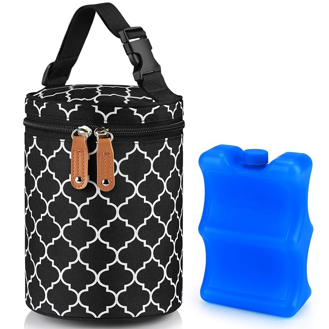 Accmor Breastmilk Cooler Bag, Insulated Baby Bottle Cooler Tote Bags by Accmor