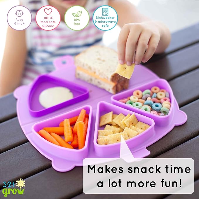 Silicone On-The-Go Snack Mat – Foldable Reusable Placemat - Image 7