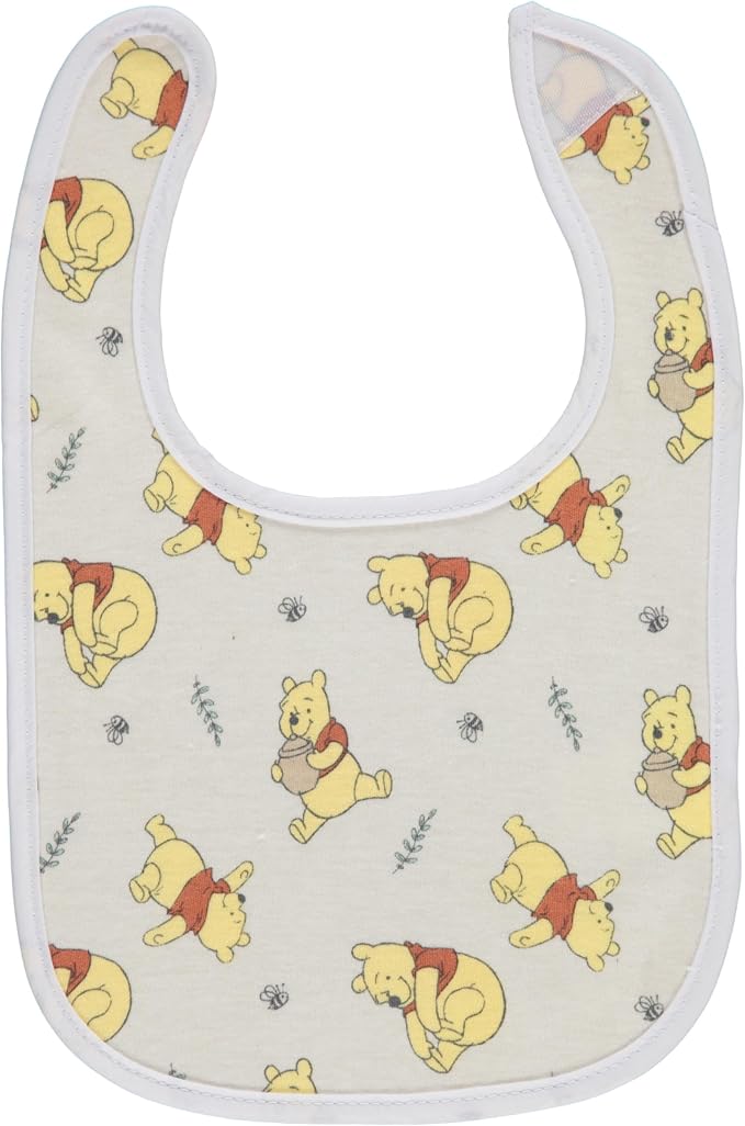 Disney 10-Pack Mickey Mouse Baby Bibs – Ten Soft, and Adjustable Cotton Bibs - Image 4