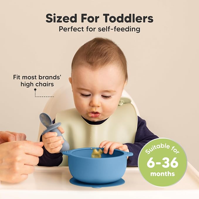 KeaBabies 2-Pack Baby Bowls - Image 3