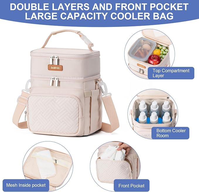 Insulated Breastmilk Cooler Bag - Image 2