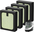 4 Pack HEPA Filter Replacement for Baby Brezza Baby Bottle Washer Pro, High by Cabiclean