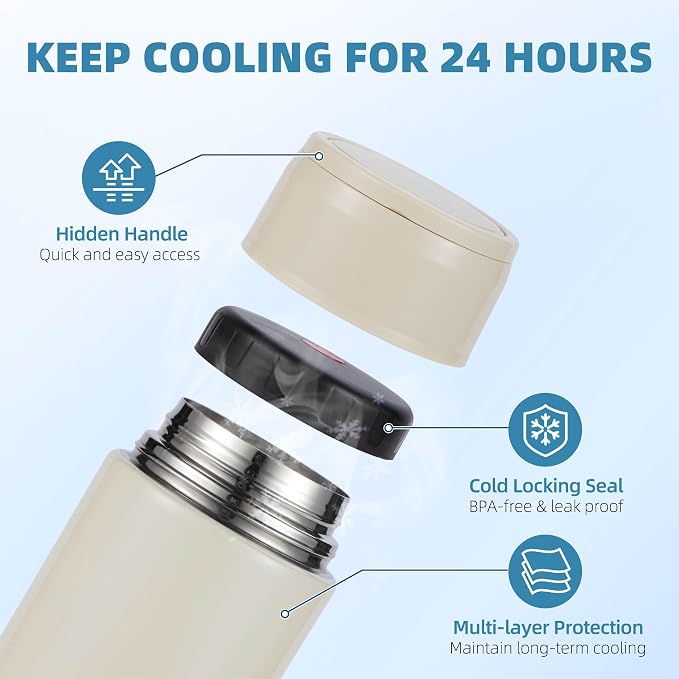 Portable Breast Milk Cooler, Stainless Steel Breastmilk Storage Keeps - Image 4