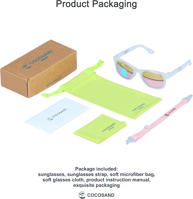 COCOSAND Flexible Baby Sunglasses - Image 2