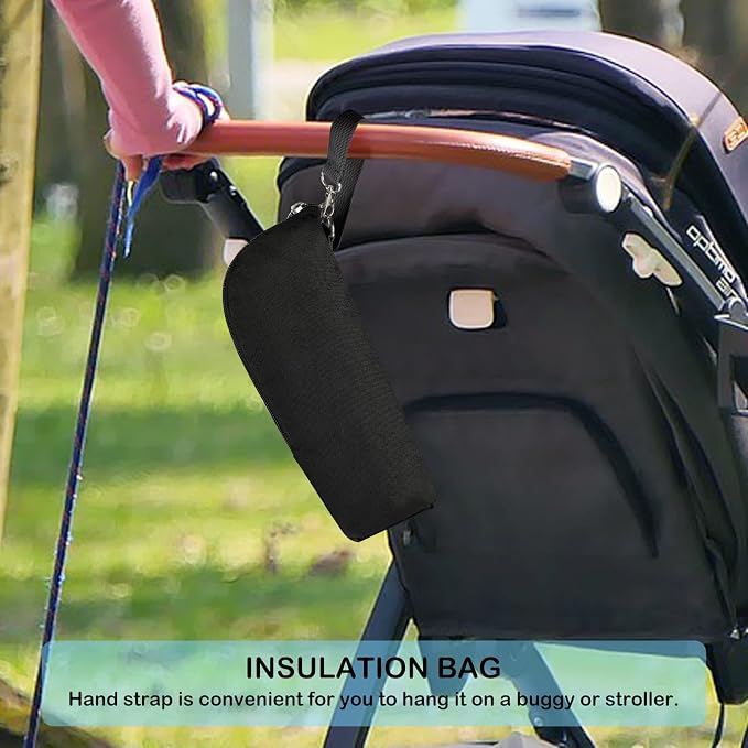 Accmor Baby Bottle Cooler Tote Bags, Insulated Breastmilk Cooler Bag, Nursing - Image 5