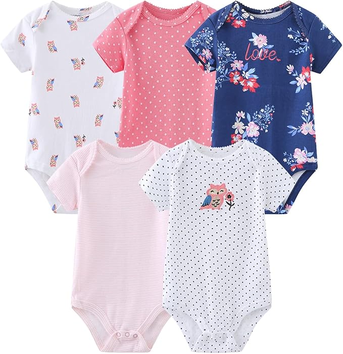 Newborn Layette Gift Set Bodysuits Pants - Image 2