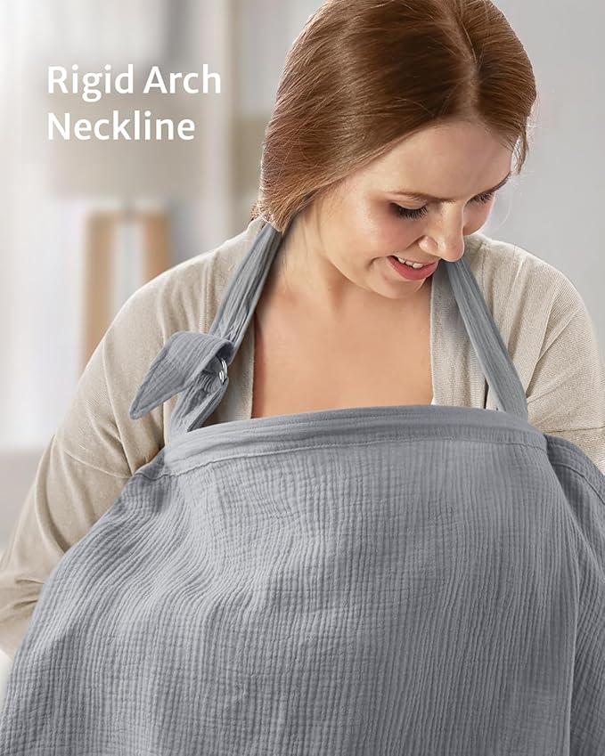 Blissful Diary Muslin Nursing Cover - Image 4