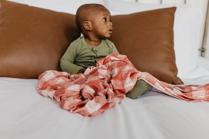 Copper Pearl Large Premium Knit Baby Swaddle Receiving Blanket Ralphie - Image 7