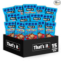 That's it. Fruit Crunchables – 100% Apple + Blueberry Crisps, 15 Pack healthy by Thatsit