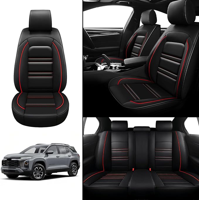 Seat Covers for Chevy Equinox 2005-2025 | 5-Seats Leather Seat Covers - Image 2
