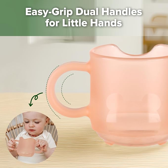 haakaa Silicone Baby Training Cup, Toddler Learning Open Cup - Image 6
