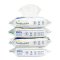 HealthyBaby Our Wet Wipes | EWG Verified Safe | 100% Water & Plant Based | by HealthyBaby