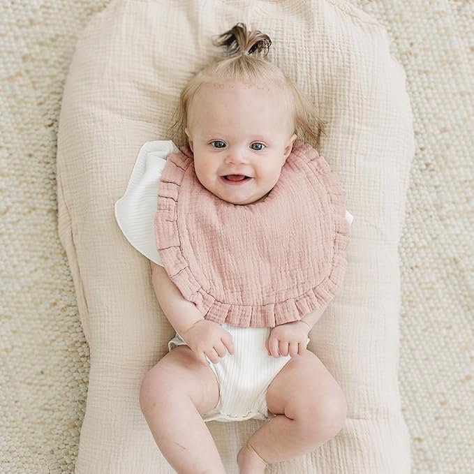 Baby Muslin Bibs Bandana Drool Bibs - Image 4
