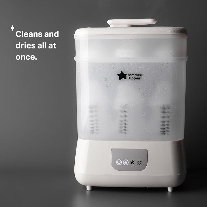 Tommee Tippee Electric Steam Sterilizer and Dryer & Natural Start 14 Piece Baby - Image 4