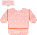 Long Sleeve Baby Bib For Eating Feeding Mess Proof Waterproof Food Smock Bibs by BebeFavour