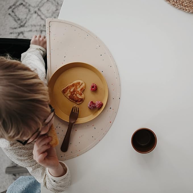 mushie Silicone Placemat for Kids | BPA-Free Non-Slip Design - Image 4