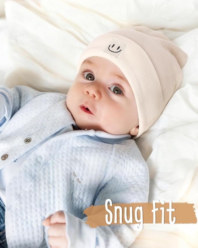 FURTALK Baby Newborn Hats Set Soft Infant Beanie Boys Girls Caps - Image 6