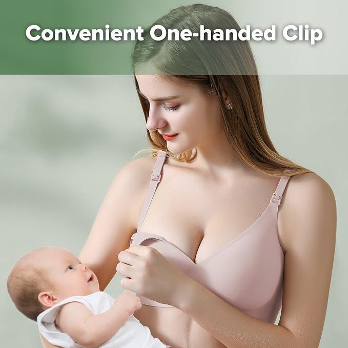 haakaa Nursing Bras for Breastfeeding, Ultra Comfort Jelly Strip“ Supportive - Image 6