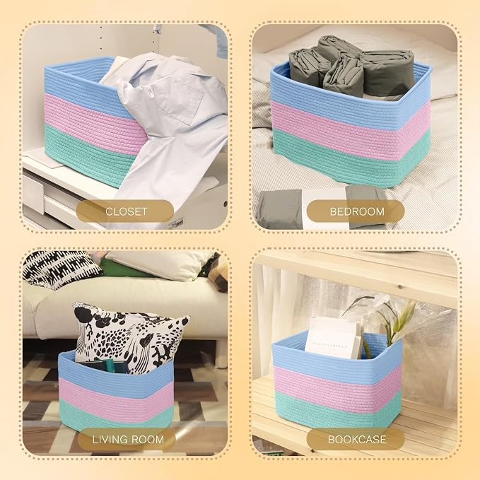 Hopegiver Storage Baskets for Organizing - Image 7