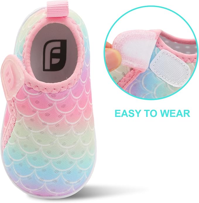 JOINFREE Baby Toddler Water Shoes Boys Girls Sandals Barefoot Kids Breathable - Image 2
