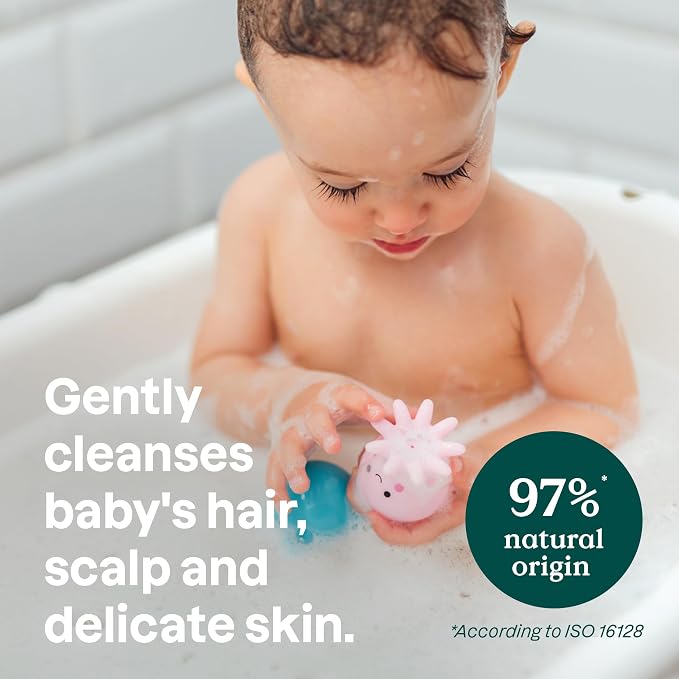 ATTITUDE Bubble Body Wash for Baby, EWG Verified, Extra Gentle, Enriched - Image 2