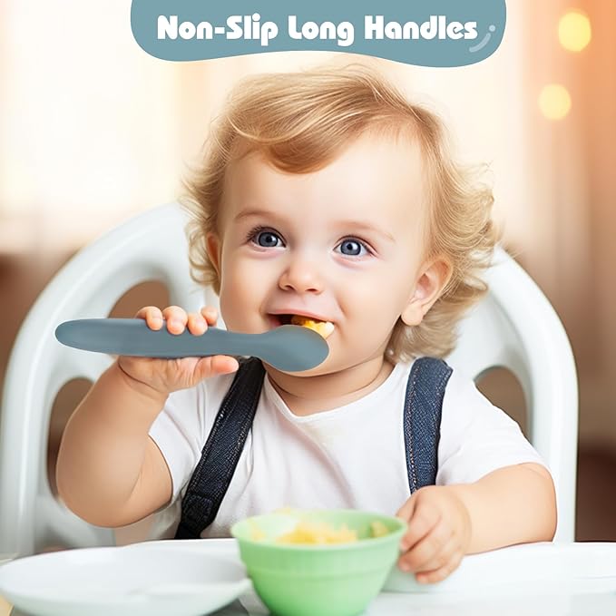 ME.FAN Silicone Baby Spoons - Image 5