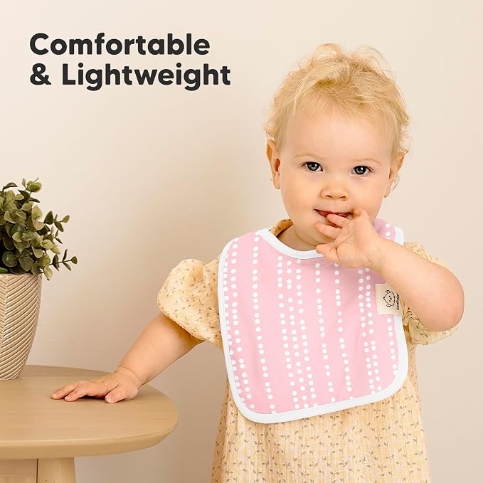 KeaBabies 8-Pack Organic Baby Bibs - Image 5
