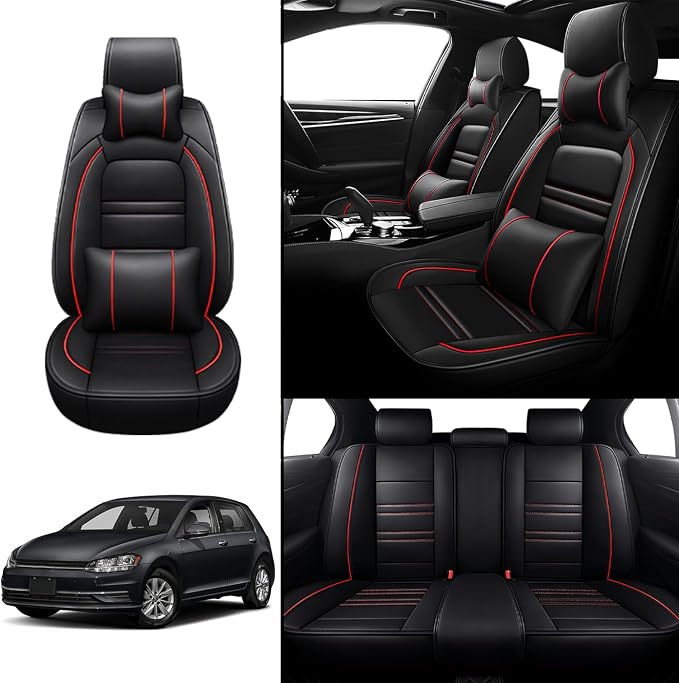 Car Seat Covers for VW Car Golf 2015-2019 | 5-Seats Seat Covers, Waterproof - Image 2