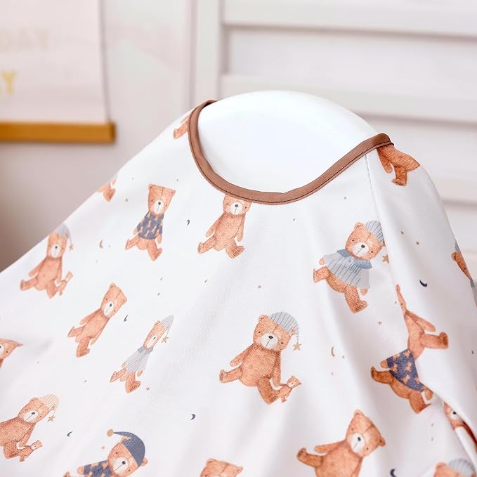 Happy Flute Long Sleeve Baby Bib-Mess Proof Baby Feeding Bibs - Image 9