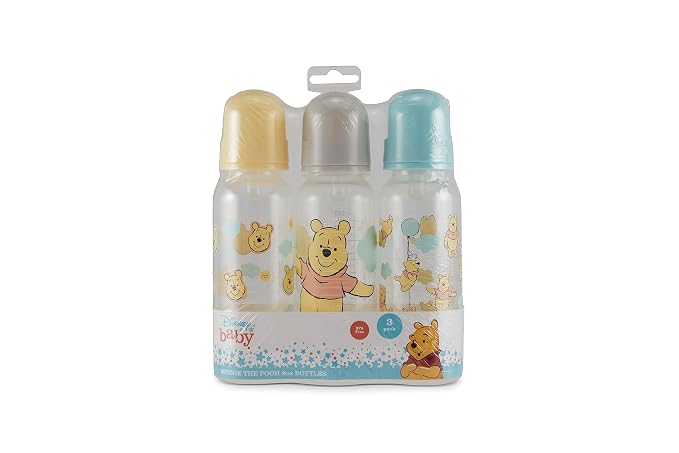 Baby Bottles 9 oz for Boys and Girls| 3 Pack of Disney Winnie The Pooh Pose - Image 11