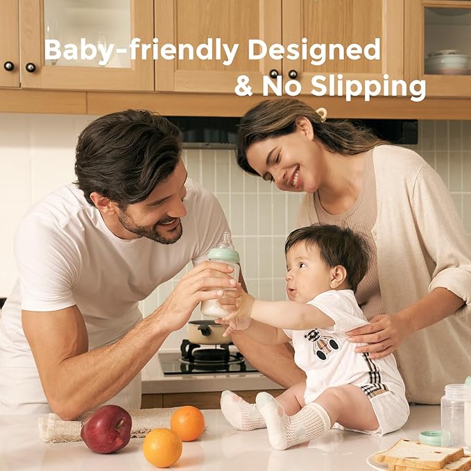 Momcozy Natural Baby Bottle, BPA Free Breast Milk Container, Storage Collection - Image 7