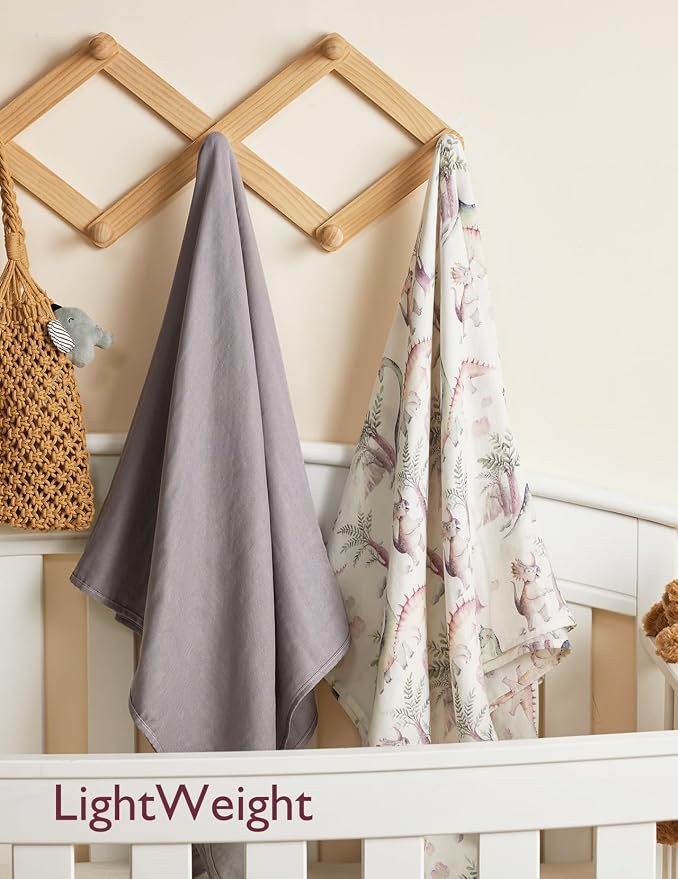 Momcozy Muslin Swaddle Blankets, Ultra Soft Neutral Registry Essentials - Image 6