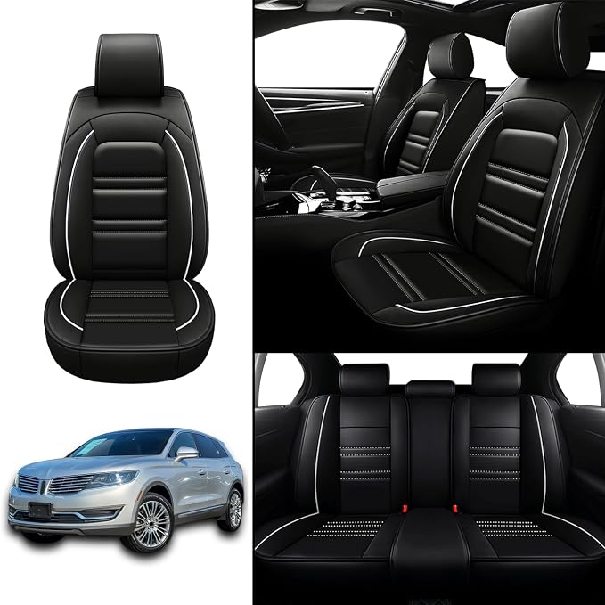 Seat Covers for Lincoln mkx 2007-2018 | 5-Seats Leather Seat Covers - Image 2