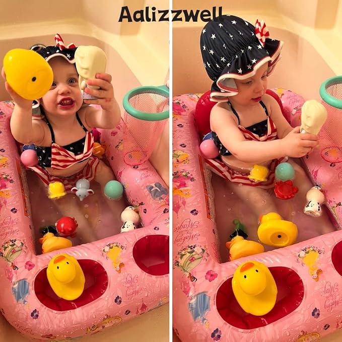 Aalizzwell Baby Girl 2-Piece Bikini Swimsuit - Image 2
