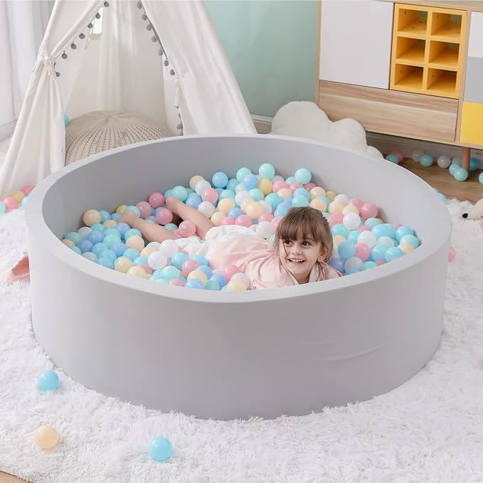 Foam Ball Pit, 47.2"x 13.8" Large Ball Pits - Image 6